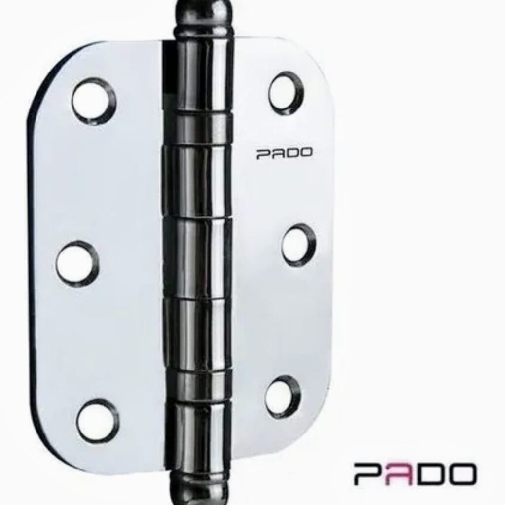 DOBRADIÇA CANTO REDONDO BRONZE OXIDADO SM 3025 3x2.1/2" PADO (Embalagem com 3 unidades)