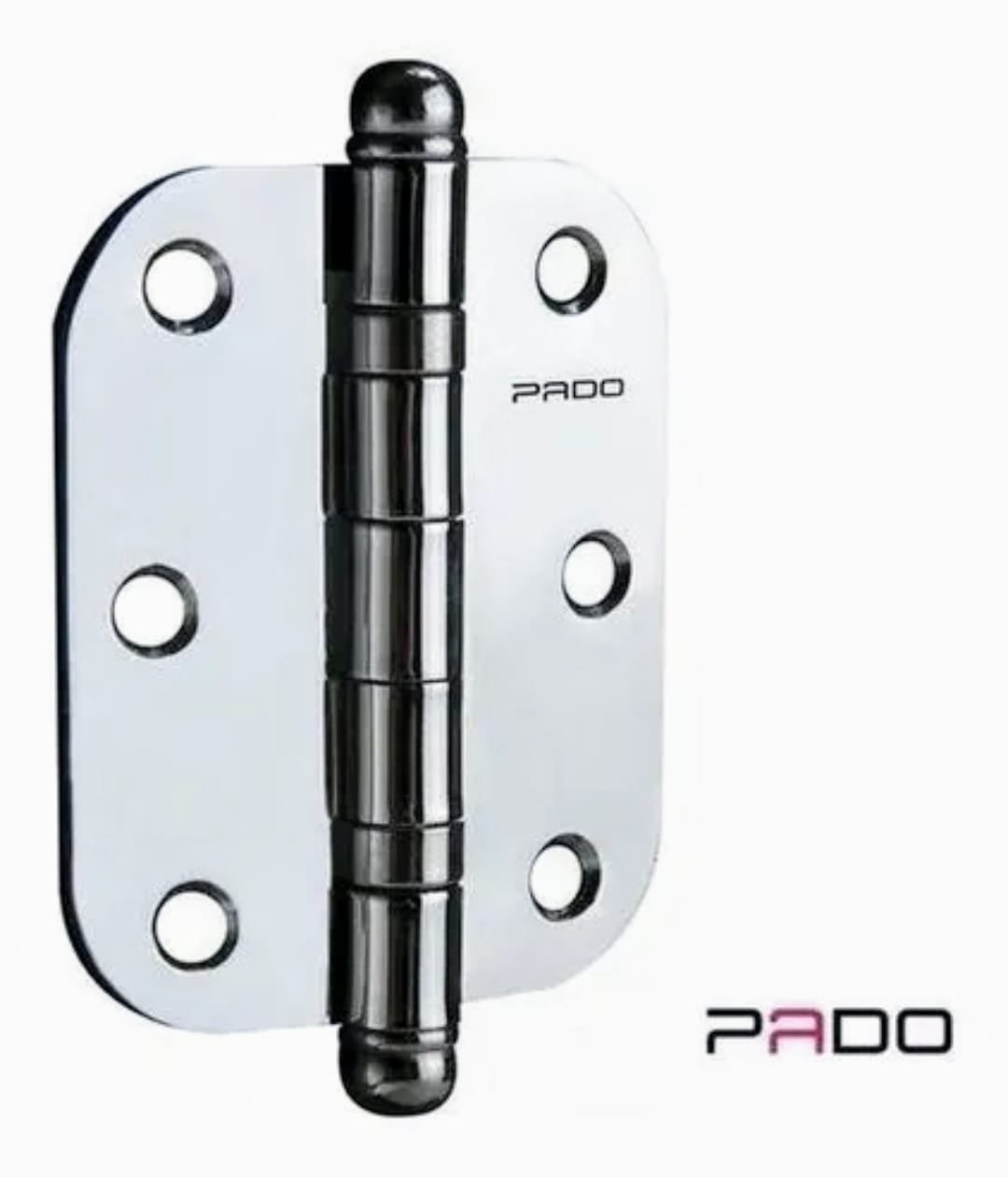 DOBRADIÇA CANTO REDONDO BRONZE OXIDADO SM 3025 3x2.1/2" PADO (Embalagem com 3 unidades)